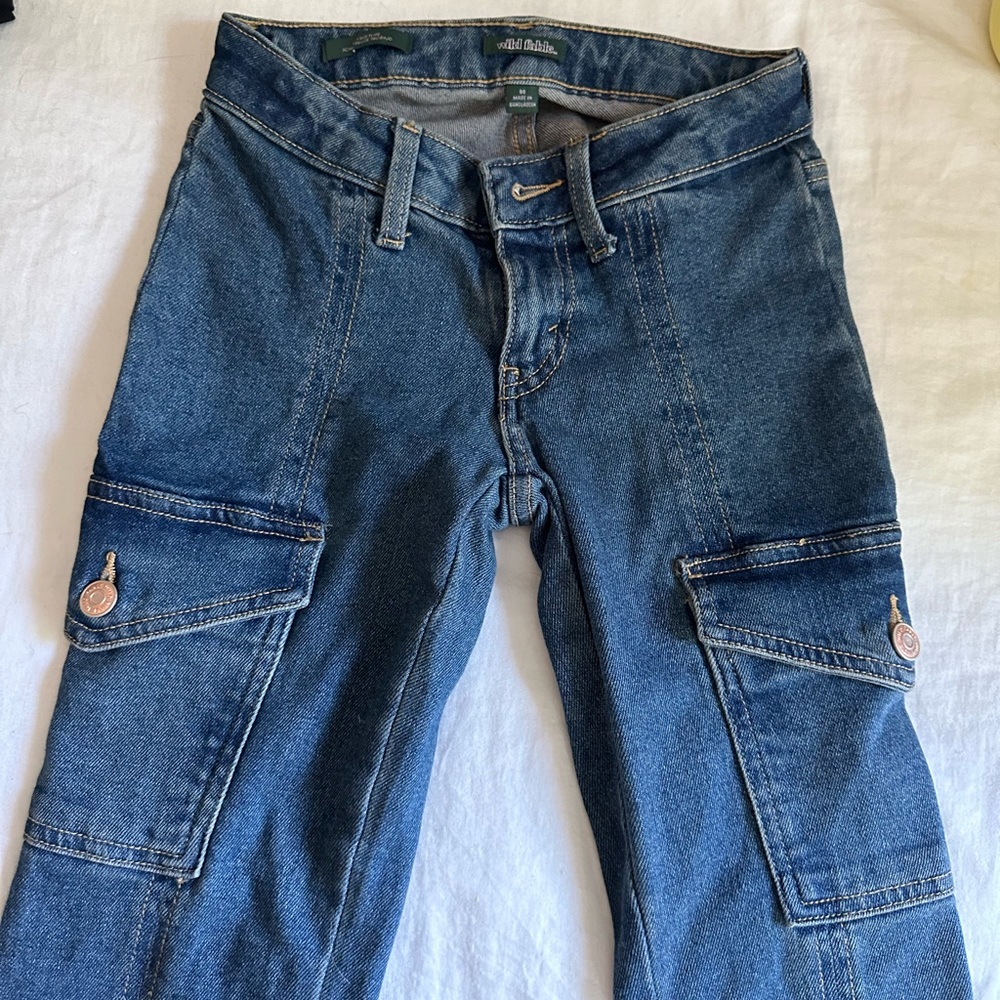 Wildflower Cargo Jean pants